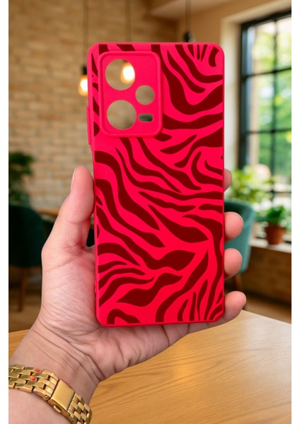 Xiaomi Redmi Note 12 Pro 5g Zebra Desenli Silikon Darbe Emici Klasik Korumalı Rubber Kılıf fiyatları