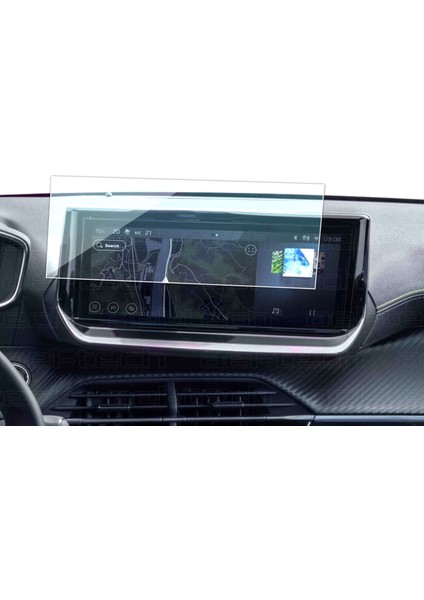 Peugeot 3008 Uyumlu 10 Inç Navigasyon 9h Nano Ekran Koruyucu