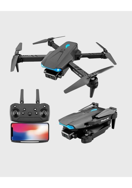 4K Kamera Özellikli Katlanabilir Drone Wi-Fi ve Yükseklik Sabitlemeli - M750R352-K03750 modelleri