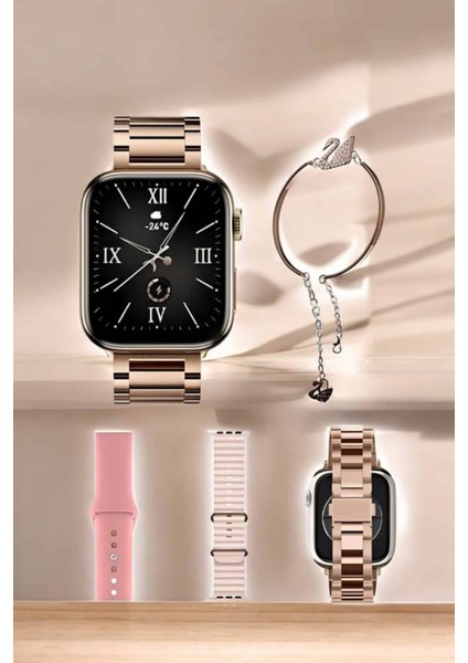 Akıllı Saat Bileklik Hediyeli Uzun Pil Ömrü Gps Takibi - M337R308-K95337 modelleri