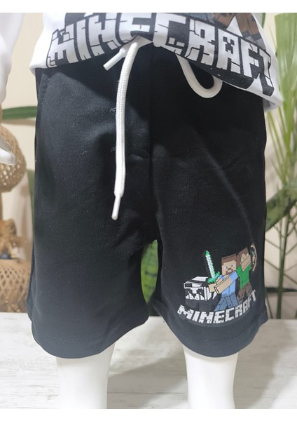 Erkek Çocuk Şortlu Takım, Minecraft