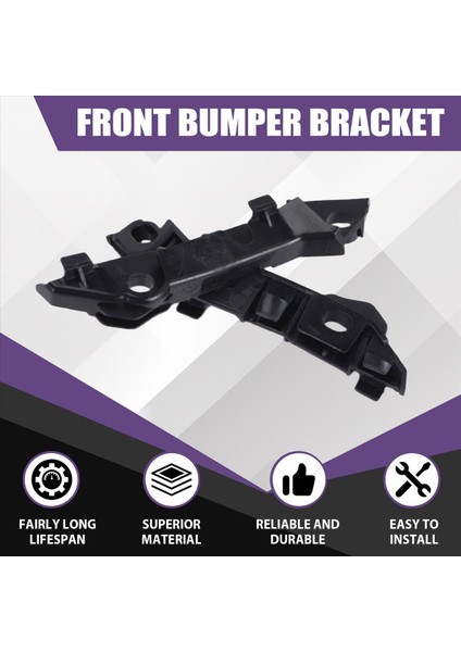 Mercedes Benz C Sınıfı W205 2014 Için 1 Çift Ön Tampon Rayı Braketi (Yurt Dışından) fırsatları