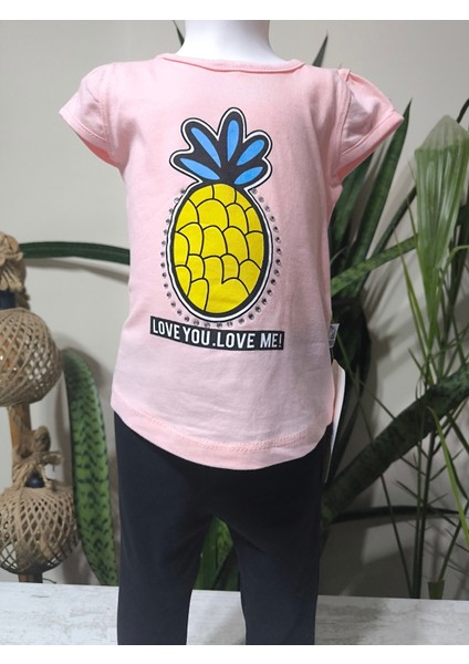 Kız Bebek Şortlu Takım