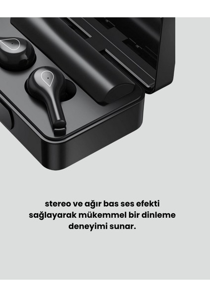 Ayna Tasarımlı Şarj Kutulu Bluetooth 5.1 Kulaklık - N454J239-M30454 fırsatları