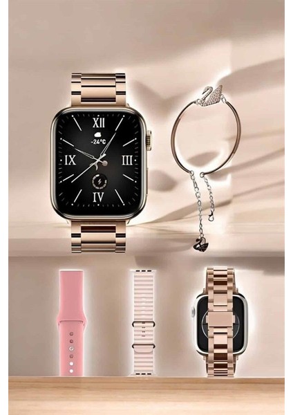 Akıllı Saat Bileklik Hediyeli Uzun Pil Ömrü Gps Takibi - M553R528-K77553 modelleri