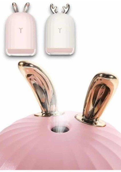 Aromaterapi Hava Nemlendirici Dekoratif USB Şarjlı Tavşan Nemlendirici - M014R740-K36014 fırsatları