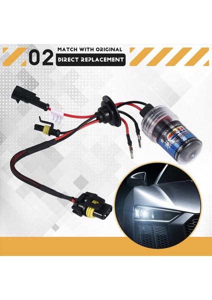 55W H11 Xenon Hıd Ön Far Araba Xenon Lamba Işığı (6000K) (Yurt Dışından) indirimleri