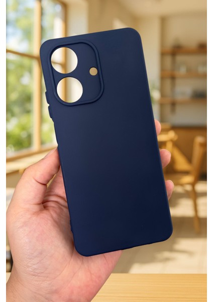 Realme Note 60 Uyumlu Silikon Darbe Emici Klasik Korumalı Rubber Kılıf
