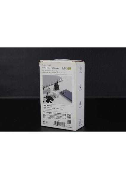 Gan 30W Type-C Pd Hızlı Şarj Adaptörü | Süper Hızlı Şarj, Kompakt Tasarım, Ev & Seyahat Için Uyumlu (C76) fiyatları