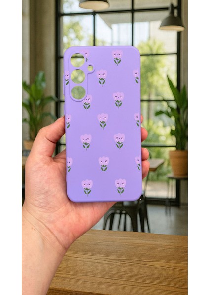 Samsung Galaxy S24FE -Mini Lale Desenli Silikon Darbe Emici Klasik Korumalı Rubber Kılıf fiyatları