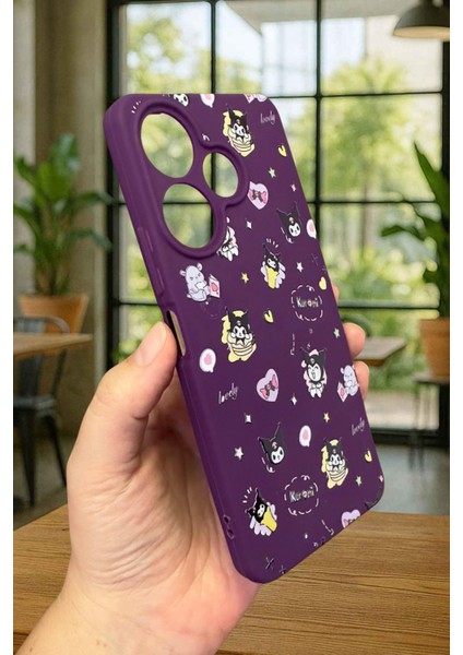 Xiaomi Redmi 13 4g Kurumı Desenli Silikon Darbe Emici Klasik Korumalı Rubber Kılıf modelleri