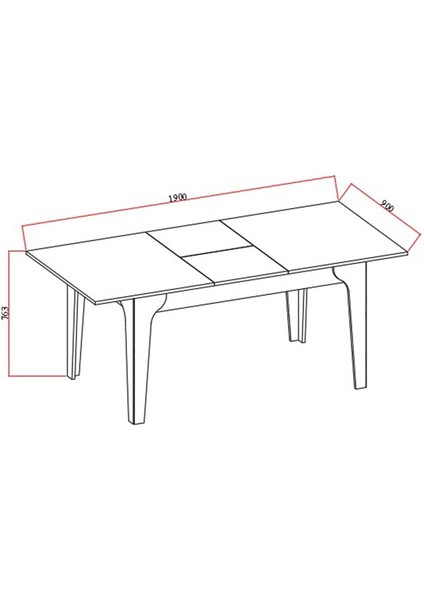 Sardes Kitabeli Masa Meşe fırsatları