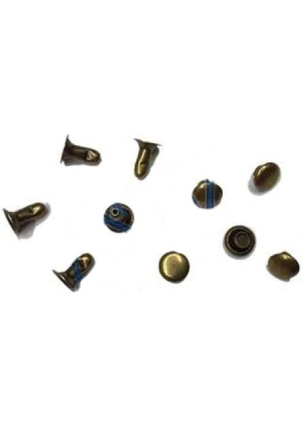 Rivet Perçin - 6mm, Antik, 1000 Adet