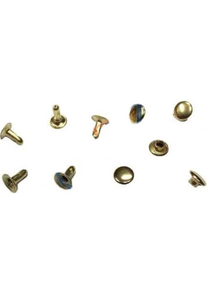 Rivet Perçin - 7mm, Sarı, 1000 Adet