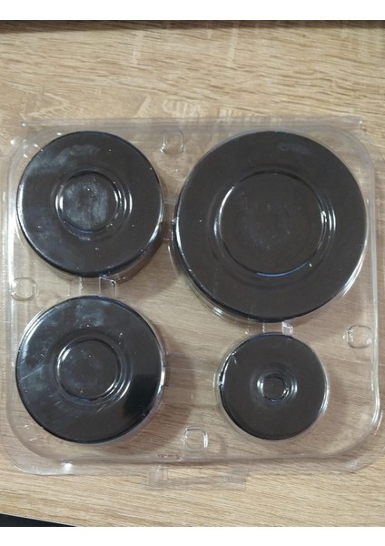 -Siemens-Profilo Ankastre Ocak 4 Lü Bek Takımı Çift Oyuklu