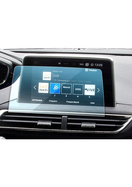 Peugeot 5008 Uyumlu 7 Inç Navigasyon 9h Nano Ekran Koruyucu