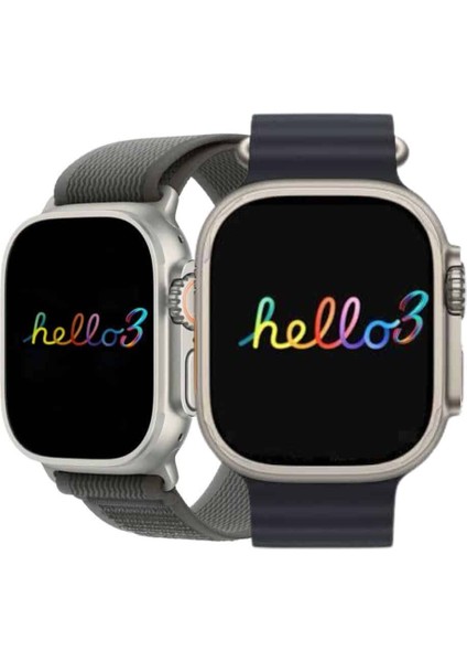 Android ve Ios Uyumlu Uyku ve Sağlık Takibi Yapabilen 3 Kordonlu Akıllı Saat - M585R700-K65585 indirimleri