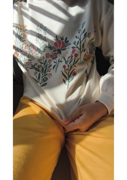 Kız Çocuk Alt Üst Takım Uzun Kollu Eşofman Rahat Şık Modern Tasarım fırsatları