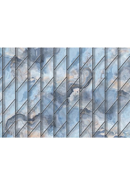 Duvar Kağıdı Geometrik Metal ve Mermer Desen Silinebilir Tekstil Duvar Kağıdı fiyatları