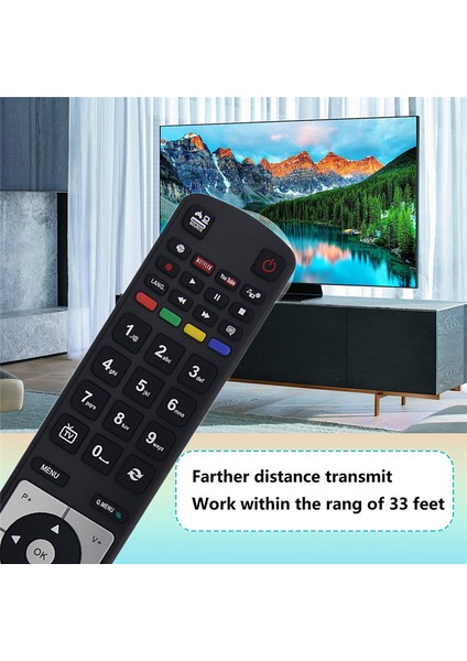 RC5117 Uzaktan Kumandayı Tv 50HYT62UH DLED32265HDCNTD Için Değiştirin (Yurt Dışından) modelleri