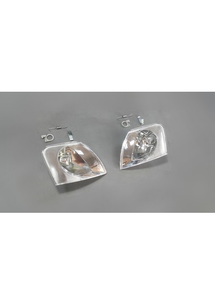 Vw Passat B5 1997-2000 Şeffaf Ön Sinyal Seti Sağ Sol