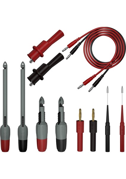 Güç Testi Kiti Ağır Hizmetli Tel Dişleme Probu Yalıtımlı Tel Diş Çekme Kiti Kırılmamış Test Kanca Timsah A (Yurt Dışından)