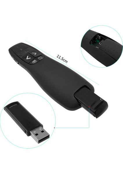 TB-032 2.4ghz USB Kablosuz Sunum Kalemi Ppt Uzaktan Kumanda Powerpoint Sunumu Için (Yurt Dışından) fiyatları