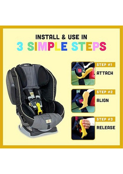 Araba Koltuğu Toka Serbest Bırakma Yardımı, Araç Koltuğu Serbest Bırakma Aracı - Toka Serbest Bırakma Aracı 2 Paket Gri (Yurt Dışından) fiyatları