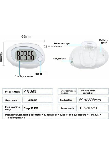 3D Hareket Sensörü Pedometre Adım Sayacı Kalori Mesafe Ölçümü Erkekler Için Doğru Adım Sayacı Kadın ve Çocuklar (Yurt Dışından) fırsatları