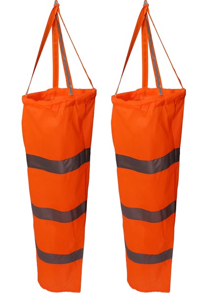 2pcs 30 Inç Rüzgar Rüzgar Yönü Ölçüm Çorap Çanta Dışarıda Yansıtıcı Kemer Havaalanı Çiftliği ve Parkı (Yurt Dışından) fiyatları