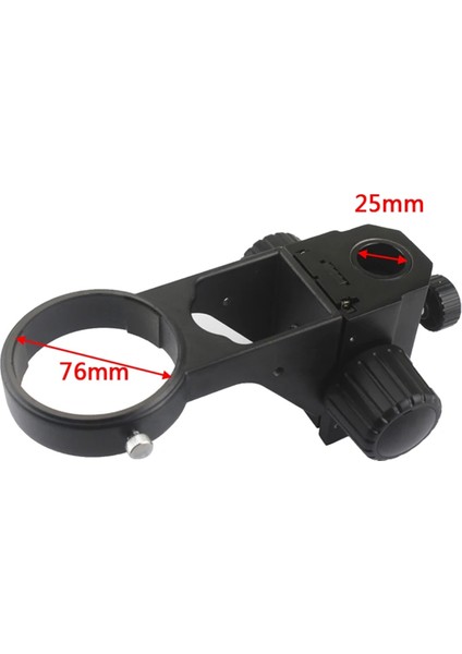 Stereo Mikroskop Kafa Tutucu Odak Ayar Kolu Mikroskop Yüzük Arbor Stand Braket Çapı 76MM 25MM Aksesuarlar (Yurt Dışından) modelleri