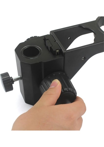 Stereo Mikroskop Kafa Tutucu Odak Ayar Kolu Mikroskop Yüzük Arbor Stand Braket Çapı 76MM 25MM Aksesuarlar (Yurt Dışından) fırsatları