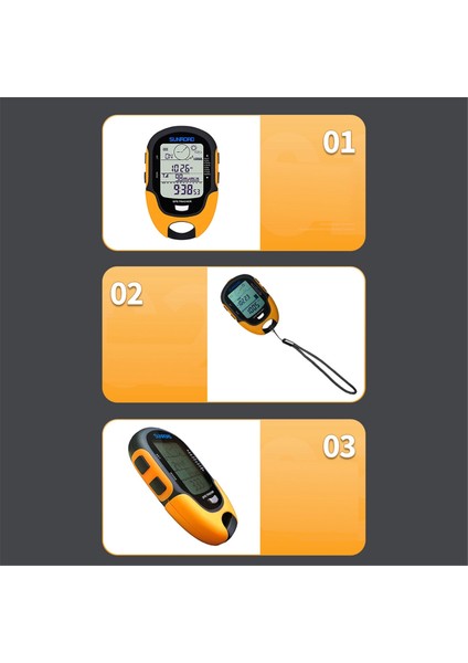 Sunroad Çok Fonksiyonlu LCD Dijital Gps Altimetre Barometre Pusula Taşınabilir Açık Kamp Yürüyüş Tırmanma Altimetre (Yurt Dışından) fırsatları