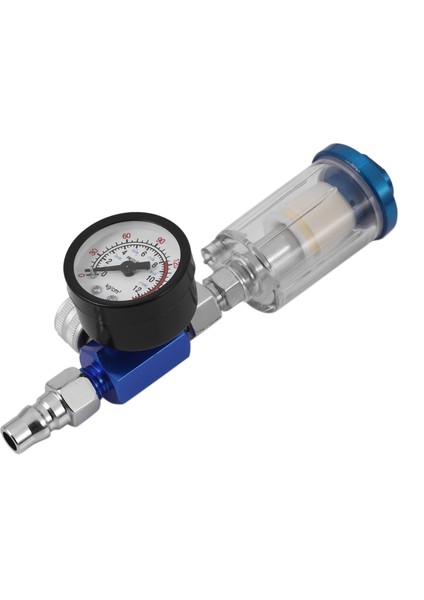 1/4 Çırpma Hava Basıncı Regülatörü Gösterge Püskürtme Aracı ve Sıralı Su Tuzağı Filtre Yağ-Suyu Ayırıcı Pnömatik Aracı (Yurt Dışından)