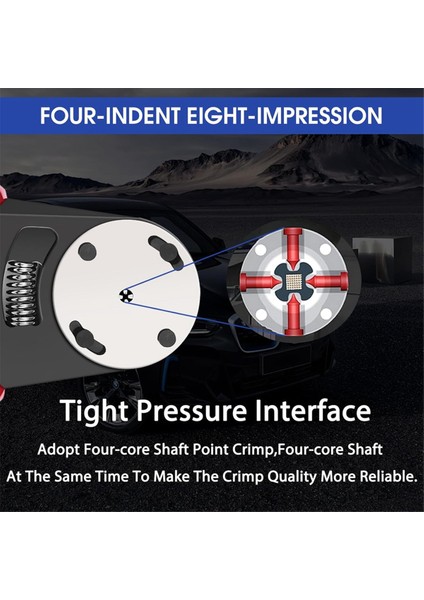 Deutsch Kapalı Fıçısı Crimper Için, Katı Namlu Kontak ve Dairesel Konektör Kontaktları Sıkışma Aracı (Awg 14-20) 4 Yol (Yurt Dışından) indirimleri