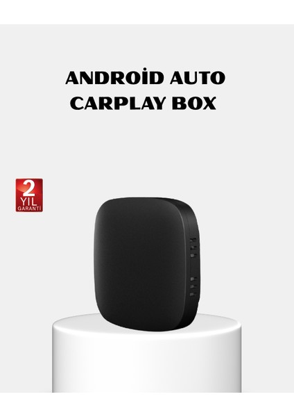 Android Auto Kablosuz Dönüştürücü Hızlı Eşleşme ve Sesli Asistan Destekli - MCT9283-8393