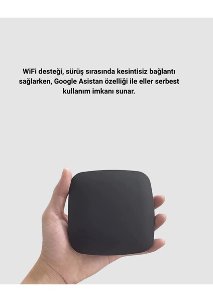 Android Auto Kablosuz Dönüştürücü Hızlı Eşleşme ve Sesli Asistan Destekli - MCT9283-8393 fiyatları