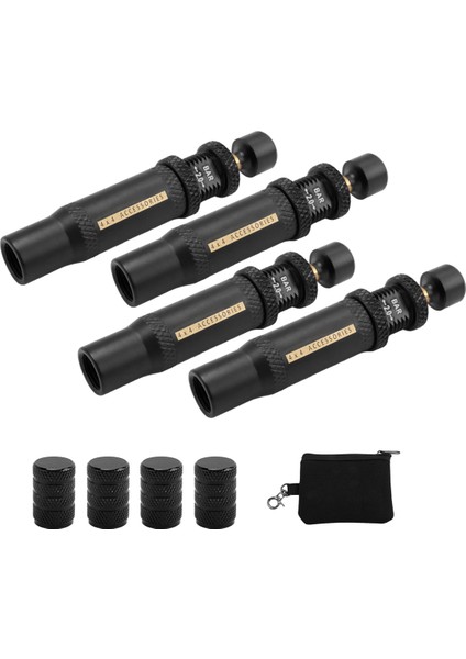 Ayarlanabilir Otomatik Döşemeli Tire-Deflator Valf Kiti (10-30 Psı) 4 Pc Vidalı Lastik Havası Aracı Araçlar Motosiklet (Yurt Dışından) fiyatları