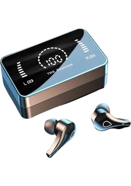 Tws Bluetooth Kulaklık Kablosuz Uzun Pil Ömrü Dijital Göstergeli Powerbank - M085B665-N79085 indirimleri