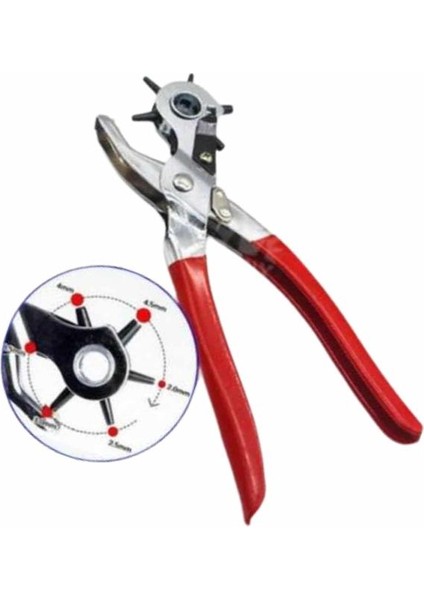 Kemer Delme Pensesi 6 Farklı Boyutta Kemer Delici Ev Deri Kemer - T783G659-Z37783