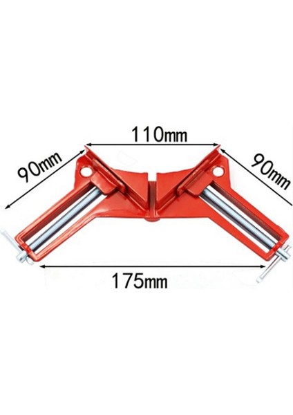 4pcs 90 Derece Dik Açı Klips, Açılı Çerçeve Köşe Kelepçesi Cam Tutucu Için Sabit Ahşap Çerçeve Kelepçesi (Yurt Dışından) fırsatları