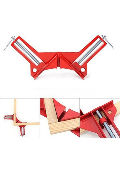 4pcs 90 Derece Dik Açı Klips, Açılı Çerçeve Köşe Kelepçesi Cam Tutucu Için Sabit Ahşap Çerçeve Kelepçesi (Yurt Dışından) indirimleri