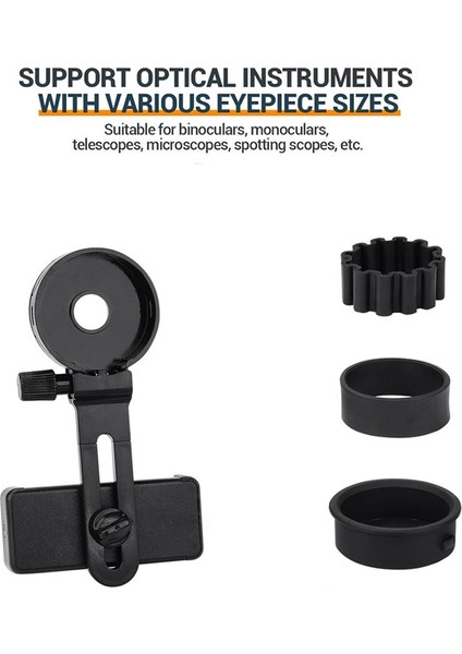 Teleskop Telefon Adaptörü, Dürbün Için Evrensel Cep Telefonu Montajı, Monoküler, Mikroskop, Akıllı Telefon Tutucu Klip (Yurt Dışından) modelleri