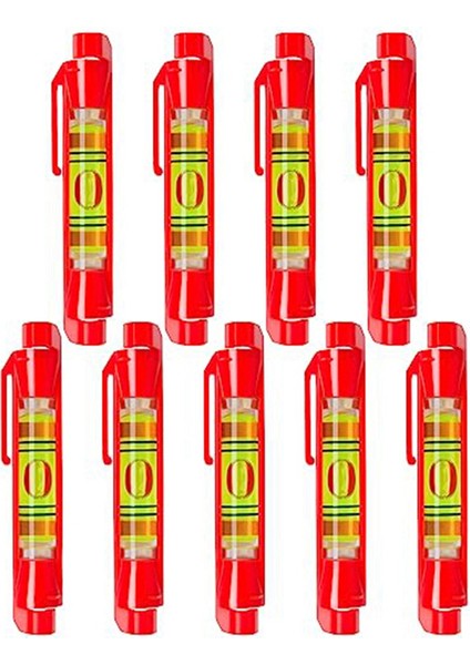 Hat Seviyesi, 9pcs String Hat Leveler Araçları 3 Inç, Asmak Için Küçük Cep Kabarcık Seviyeleri Duvar Art Mason (Yurt Dışından)