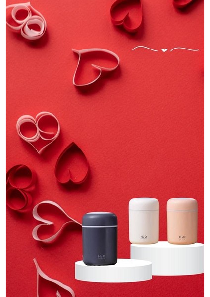 Sevgiliye Hediye LED Işıklı Hava Nemlendirici USB Şarjlı Sevgiliye Özel - N317J189-M89317 modelleri