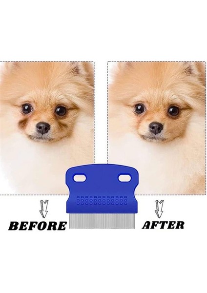 Kedi Köpek Tüy Bit Pire Toplayıcı Toplama Temizleme Tarağı Tarak Seti 4'lü Se - T352G590-Z90 indirimleri