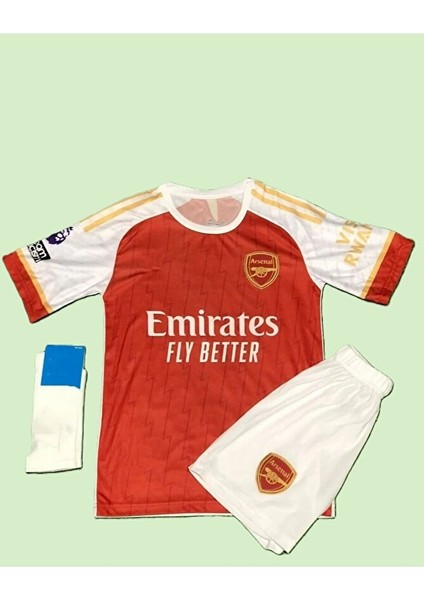 Bukayo Saka 2023-24 Sezonu Çocuk A,r,s,e,n,a,l, Iç Saha Forması 3'lü Set fiyatları