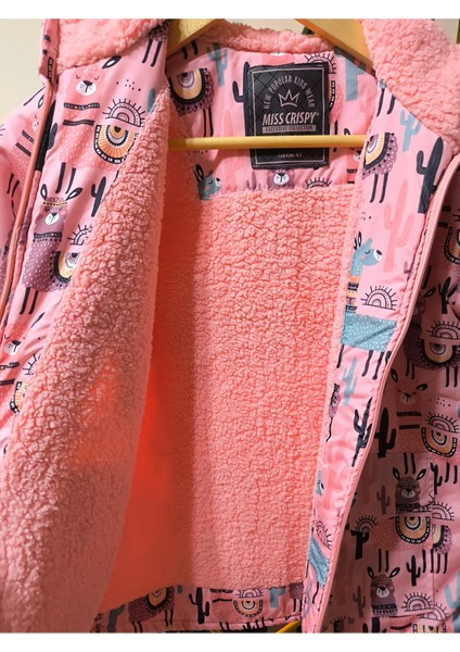 Kız Çocuk Mont Kışlık Spor Içi Mifyonlu Kapüşonlu &kaban & Parka