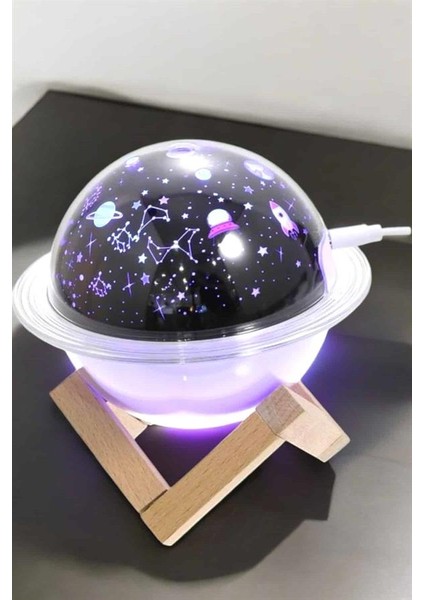 Hava Nemlendirici Projeksiyon Görünümlü USB Bağlantılı Aromaterapi - MCT9701-5013 modelleri