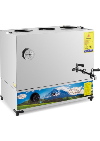 Zarif Iş 40LT Elektrikli Çay Kazanı